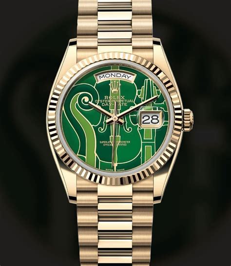 rolex day date wiener philharmoniker|Rolex Enters 2024 With A Rare Day.